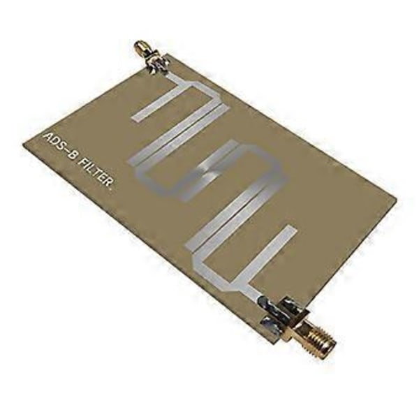 ADS-B Antenne Microstrip Filter Multifunktionel Praktisk Bærbar Simpel Opbevaringsantenne