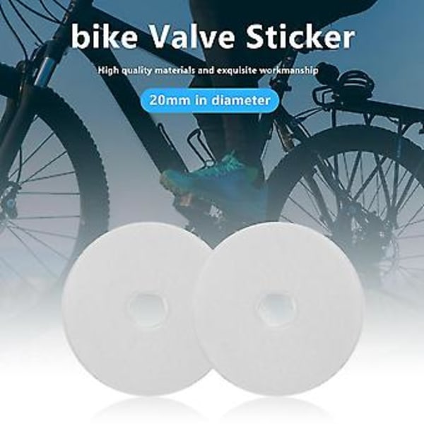 30 stk./sæt Cykel Presta Ventil Klistermærke Fælgbeskyttelse Gasdyse Lim Pad Slange Dæk Pakning Til Mountai
