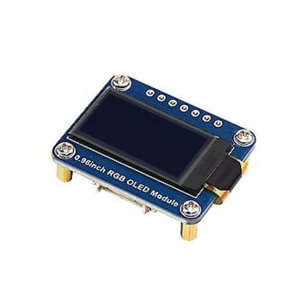 0.  96 tums Rgb Oled Display Modul, 64x128 Upplösning Spi Gränssnitt Inbäddad Ssd1357 För / / Stm32