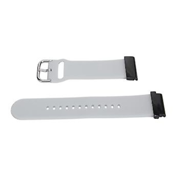 26mm Silikon Klockarmband Flexibelt Justerbart Ersättningsarmband för Fenix 7X 6X 5X Grå
