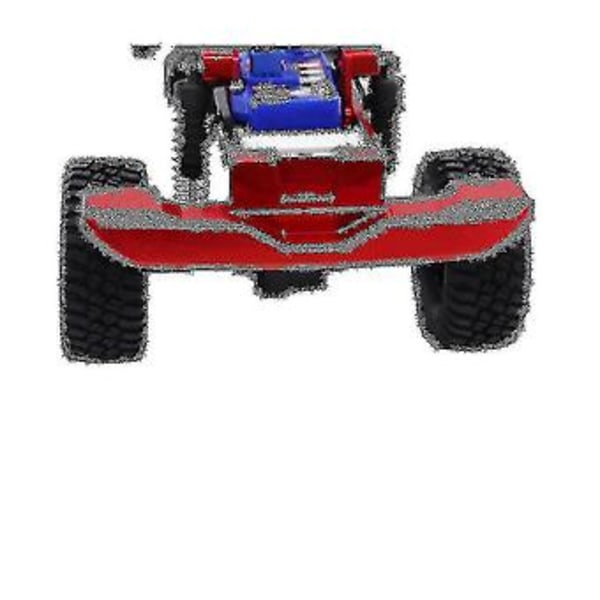 För Trx4m Metall Bakre Stötfångare 1/18 Rc Crawler Bil Trx4-m Uppgraderingsdelar, silver