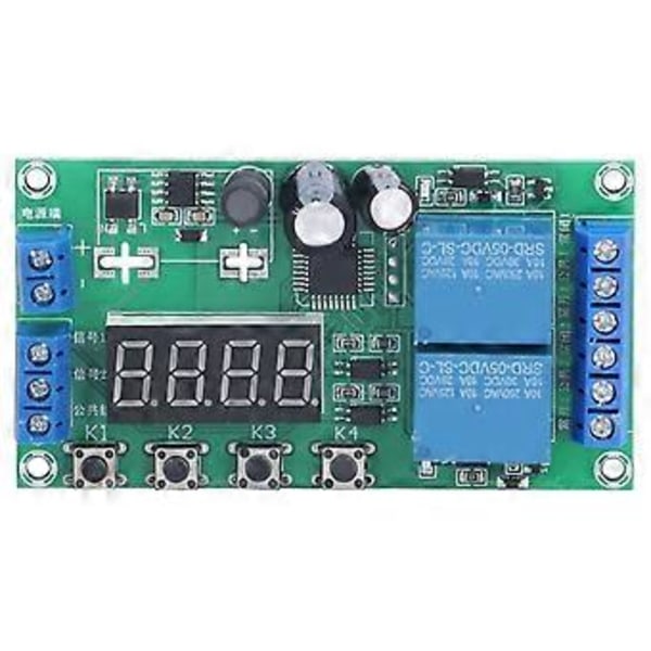Relémodul Toveis DC 32 Funksjoner Bredspenning Arbeidsmodus 730V Forsinkelsesrelémodul for Kontroll av Vannpumpe Motor