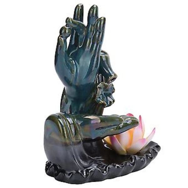 Røgelsesbrænder med Tilbageløb, Røgelsesbrænder med Tilbageløb Buddha Buddha Røgelsesbrænder Røgelsesbrænder Ornamenter Uovertruffen Ydeevne