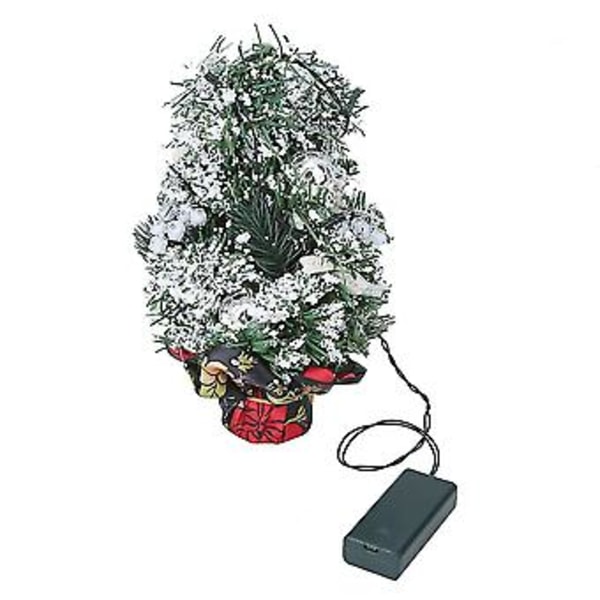 Desktop Juletræ, Husholdnings Desktop Mini Juletræ Med Lys Mini Juletræ Førende Kant Teknologi
