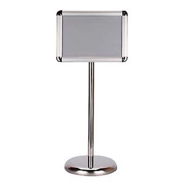 Showroom Gulvstående Menuskilteholdere Snap Frame Plakat Clip Display Stande