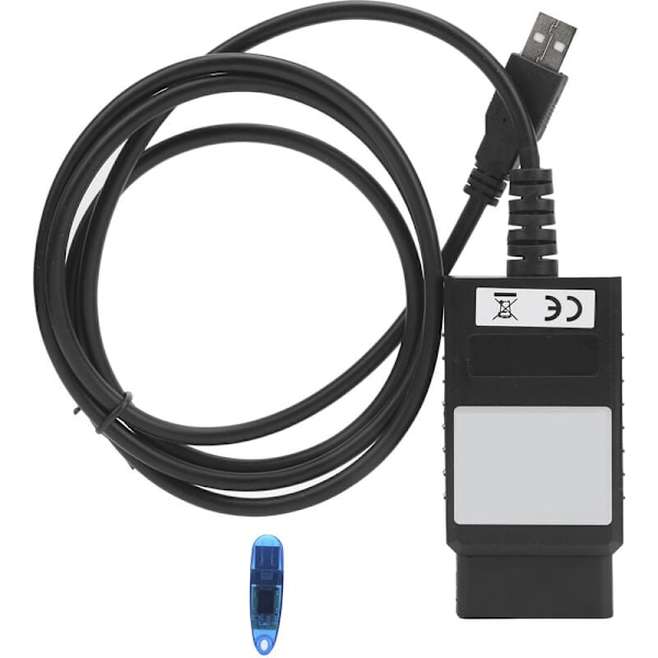 4 i 1 bilnyckelprogrammerare snabbmatch programmeringsverktyg med USB-dongel passar för Ford