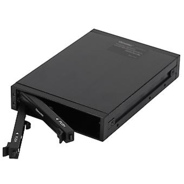 He-2005 Dubbel 2.5 Tum Sata Hdd Intern Kapsling Drive Case Intern Mobil Rack Med Led In