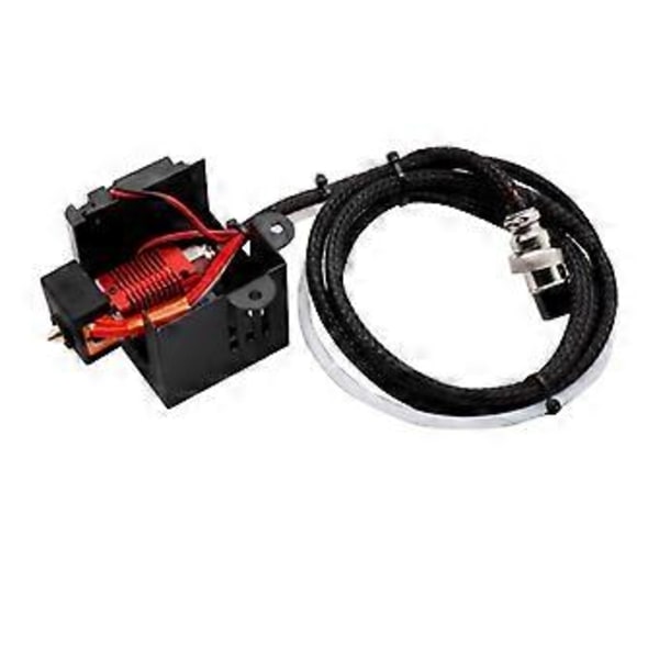 for CR10 3D-skriver Hot End Ekstruder Dyse Kit MK8 0.4 Presisjonsmessingdyse Effektiv Varmeavledning