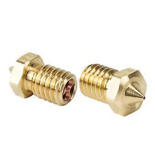 Clone-CHT Dyser 0.4mm V6 3D Printer Del Messing Dyser til 1.75mm Filament Messing Dobbelt Flow Rate