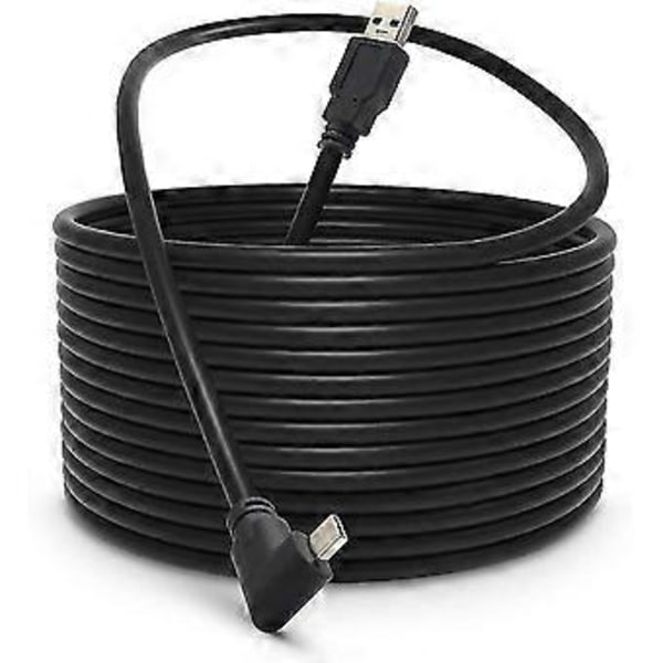 Kompatibel med Oculus Quest 2, Snabbladdning & PC Dataöverföring USB C 3.2 Gen1 Kabel för VR Headset