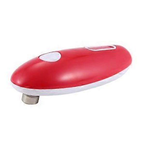 Elektrisk Konservöppnare, Konservöppnare utan Vassa Kanter, One-Touch Elektrisk Konservöppnare med Automatisk Avstängning