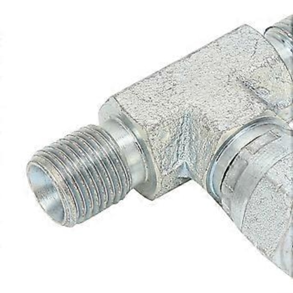 Airless Spruta 3-vägs Förgrening 1/4 tum Högtryckssprutmaskin Metall T-koppling Tillbehör