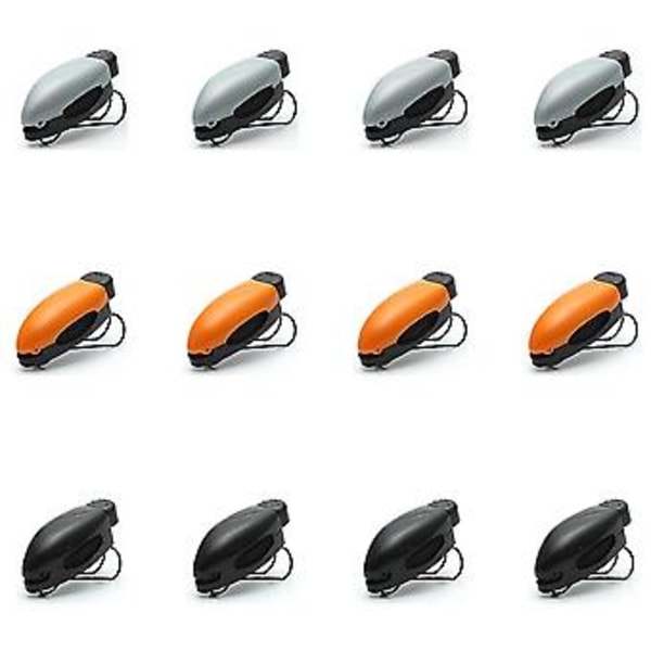 12 stk. S Type Solbrille Visir Klips Bil Solbrille Rammer Bil Visir Briller Rammer Bil Visir Klips Gl