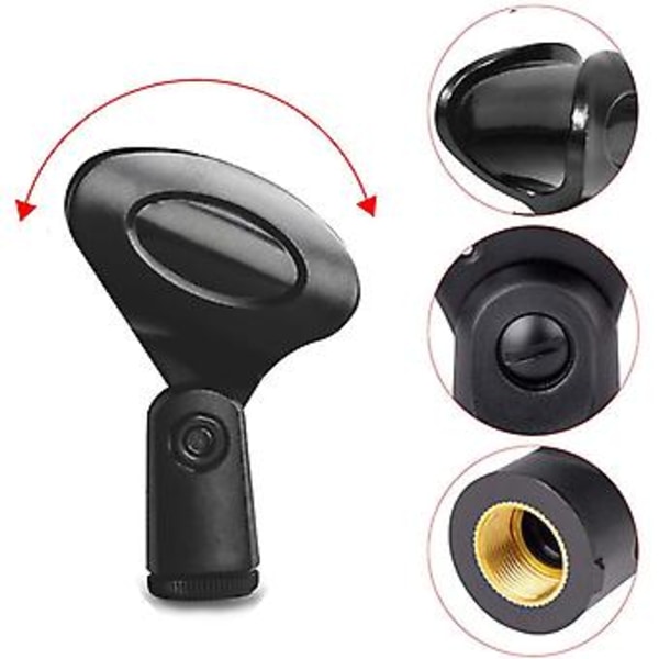 Universal Mikrofon Clip Mikrofonholder til de fleste mikrofoner på markedet