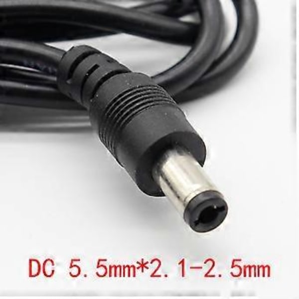1 KPL 12V2A AC 100V-240V Muunninadapteri DC 12V 2A 2000mA Virtalähde EU-pistoke 5,5 mm x 2,1-2,5 mm LED CCTV:lle