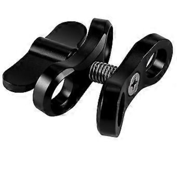 Kameratillbehör Dykarlampor Kulled Fjärilsklämma Armfäste Aluminium För Hero 3+/4/5 Gitup SJ6000 Kamera Svart