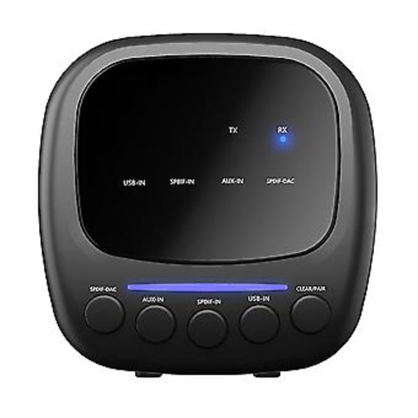 Spdif Bluetooth 5.2 Sändare Mottagare Adapter 3.5mm Aux Optisk Trådlös För TV Bil