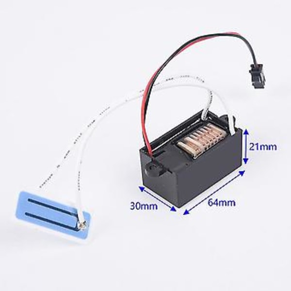 DC12V 200mg DIY Hjem Ozon Generator Luftrenser Bil Deodorant for Friskere Frukt og Grønnsaker