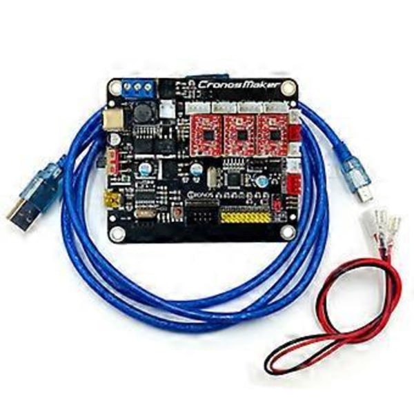 CNC Display Controller GRBL0.9 1.1 USB Port Graveringsmaskine 3 Akse Kontrolkort Én-tasts Offline