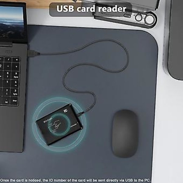 USB RFID Skrivbords ID Läsare