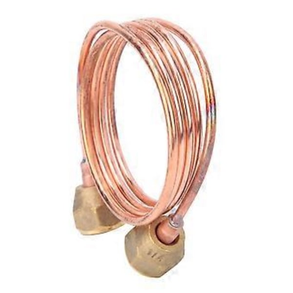 Blød Fleksibel Kobber Kapillarrør 2.8mm G1/4\" Køledele (900mm)