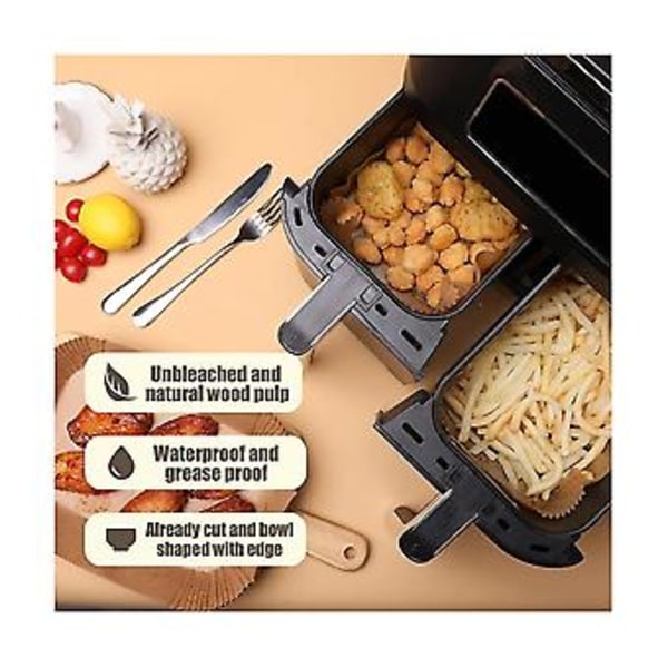 S Rektangulære Dobbelte Kurve, Pergament S, Non-stick Pergament Til Ba