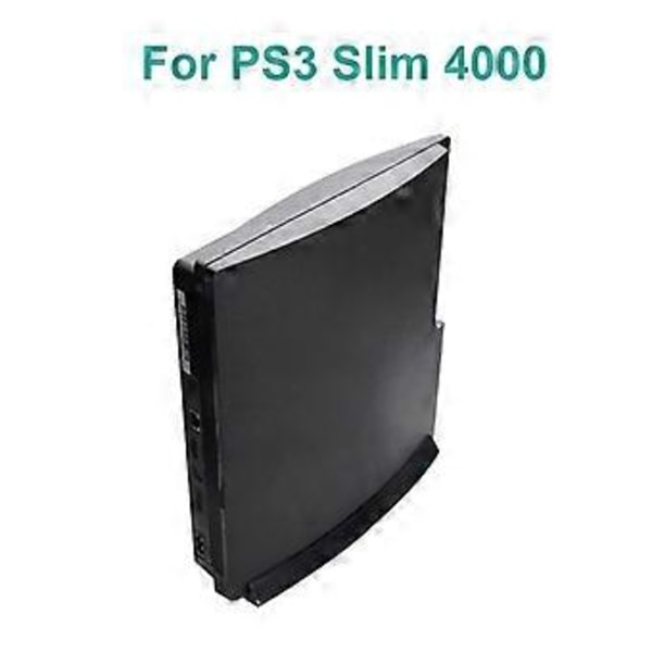 Sklisikker Vertikal Støtteholder Base Dock Monteringsbrakett Enkel Installasjon Brukt for PS3 Super Slim 4000 Spillkonsoll