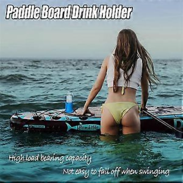Paddleboard Drikkeholder, Drikkeholder Paddleboard, Kajakk Drikkeholder, Multi-funksjonell Koppholder A