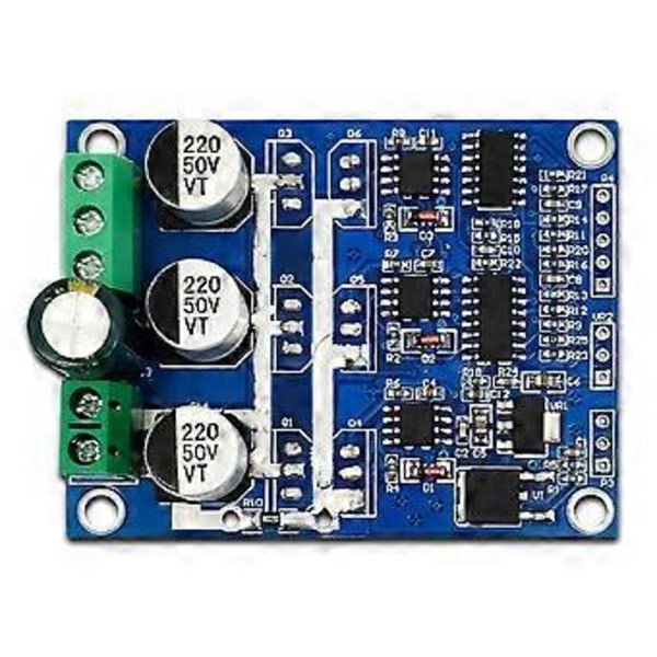 12-37V 5A DC Borstlös Hall Motor Drivkort Motor Framåt Bakåt Hastighetsregulator Kontroll Switch Modul