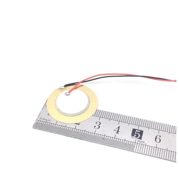 10 st piezoelektriska piezoelektriska keramiska skivor med diameter 27 mm för högtalare