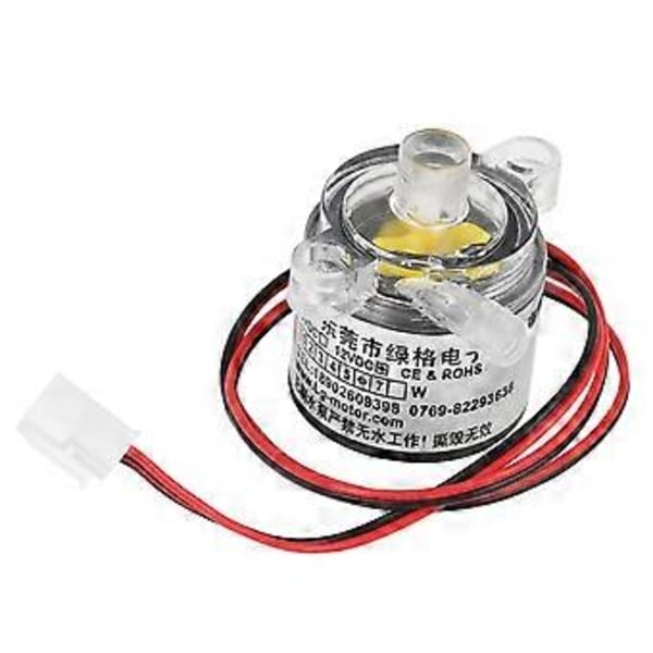1kpl Mini 12V DC 6W Elintarvikelaatuinen Upotettava Harjaton Vesipumppu 2L/min