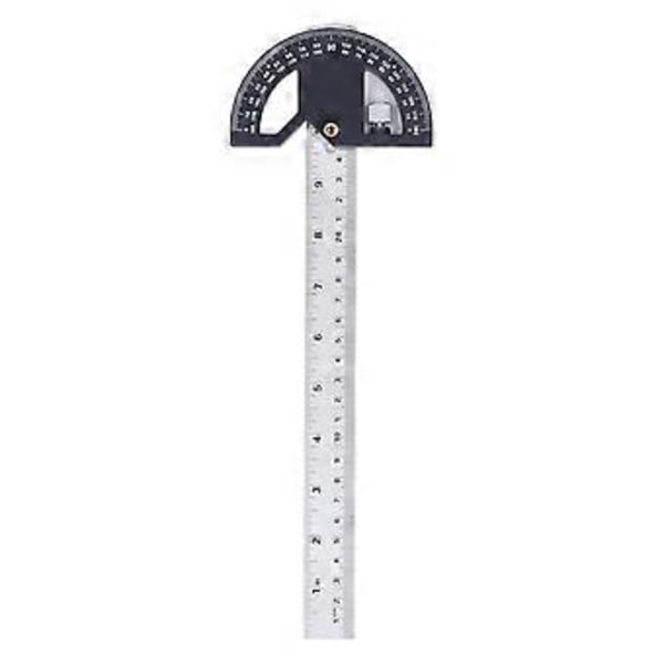 Kulmamitta puusepäntyöhön, kulmaviivain puutöihin, reunan mittaus ja piirtäminen, 30 cm