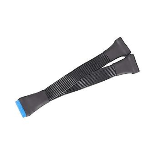 Emolevyn USB 3.0 19-nastainen liitin 1to2 -jatkokaapeli 19-nastainen 20-nastainen sisäinen jatkoliitin