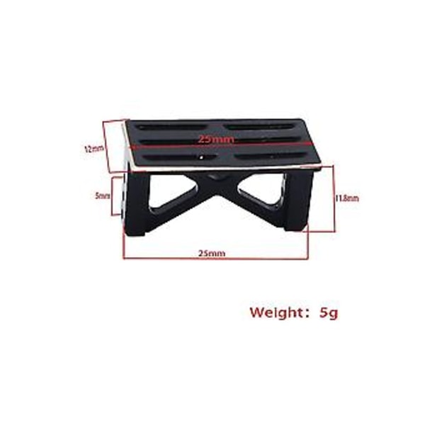 4 stk. og stolpemonteringssæt til Axial Ax24 1/24 Rc Crawler Car S Acce