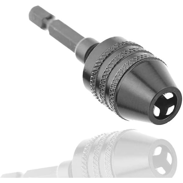 0,3-8 mm nyckellös borrchuck konverteringsverktyg Snabbväxlingsskruvmejseladapter