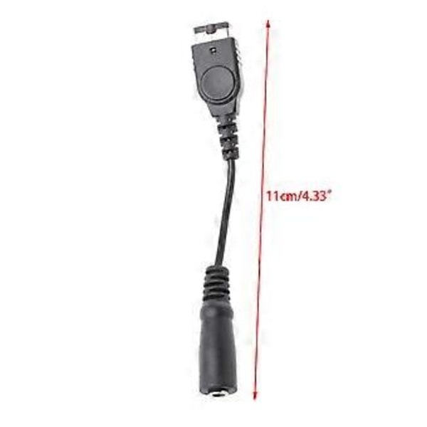 For GBA SP Link Kabel Hodetelefonadapter 3.5MM Hodetelefon Øretelefon Jack Adapter Spill Link Kabel for Gameboy Advance SP