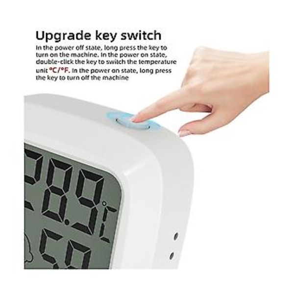 Mini LCD Digitaalinen Magneettinen Lämpötilamittari Kosteusanturi
