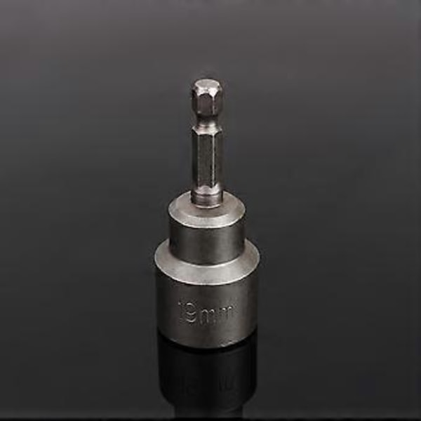 Høykvalitets sekskant magnetisk muttertrekker sett adapter drill bit hjemmereparasjonsverktøy DIY