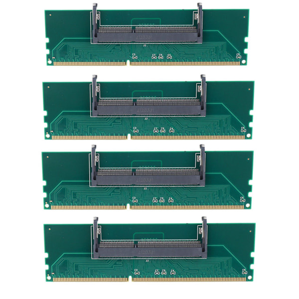 4x Ddr3 Kannettava So-Dimm To Desktop Dimm Muisti Ram Liitin Adapteri Ddr3 Uusi Laptop Inte sovitin