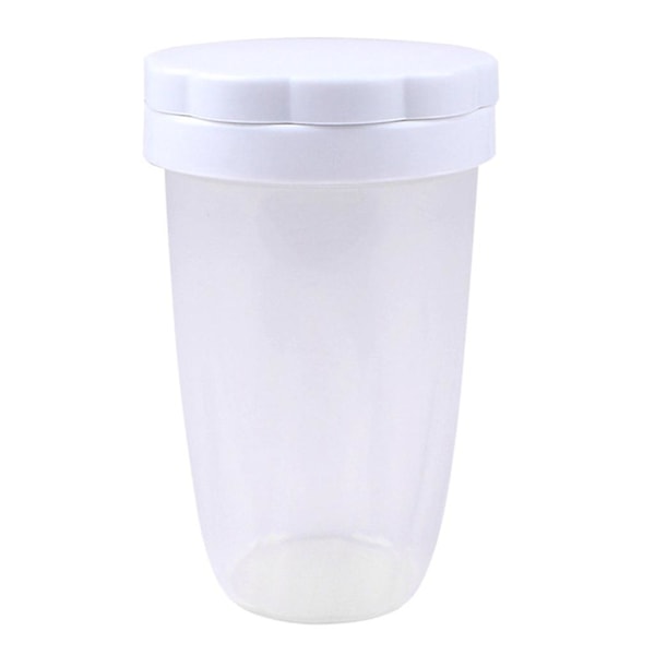 Plastik Kakaopulver Sifter Hvit Mel Shaker Mel Sil Durable For Baking