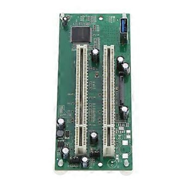 PCI-E til 2xPCI Adapterkabel PCIE x1 til x16 Kort PCI-Udvidelseskonverter