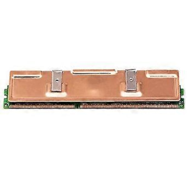 4 st Ren Koppar RAM Kylfläns Radiator för Ram Minne Kylare Kylning Kylfläns Stationär Minne Radiator DDR2 DDR3 DDR4