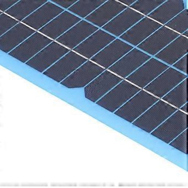 Fleksibelt solpanel kit fotovoltaisk modul bærbar oplader til RV camping vandreture 15W 18V