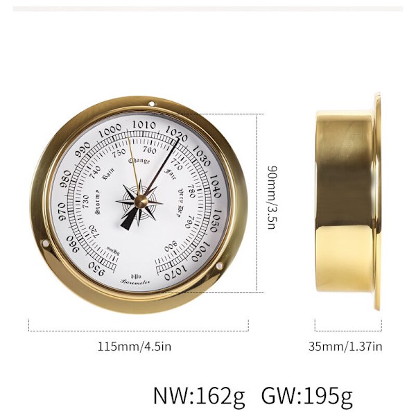 115mm Digital inomhus termometer hygrometer rumstermometer-DENUOTOP