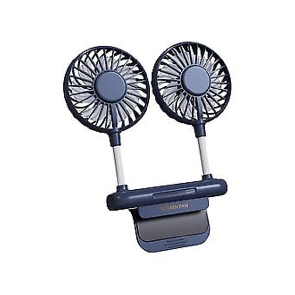 Bærbar Skærmventilator Til Kollegieværelse Hængende Skærm Usb Elektrisk Dobbelt Ventilator