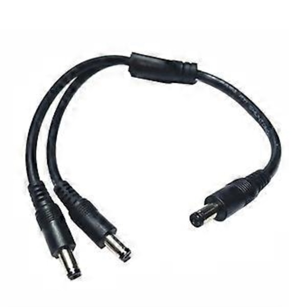 5,5 mm x 2,1 mm Splitter-stikforlænger til CCTV LED Strip Light