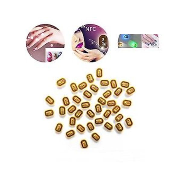 5 stk. NFC Flash Sticker LED Bare P Intellint Lysende Lampe Sticker Forbedring,