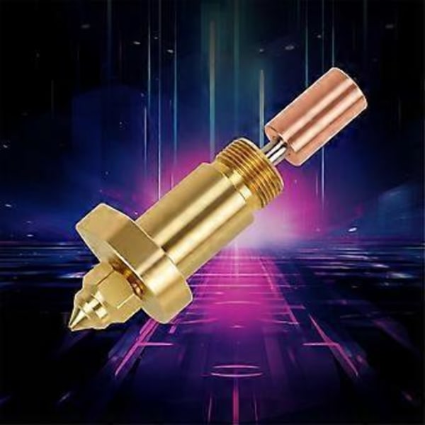 Keramisk Värmeblock Kit, 3D-skrivardelar Högtemperaturtåligt Hotend Värmeblock med 5 Munstycken för K1/K1 MAX