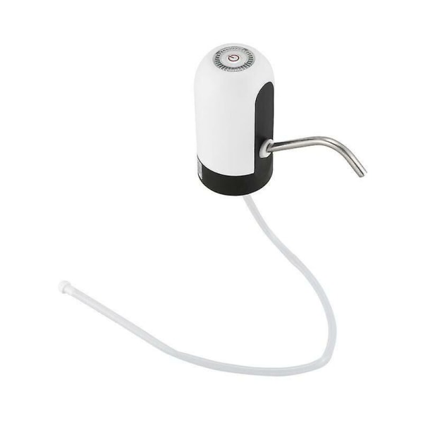 Vandflaskepumpe, USB-opladning automatisk drikkevandspumpe bærbar elektrisk vanddispenser vandflaskeskift til universa