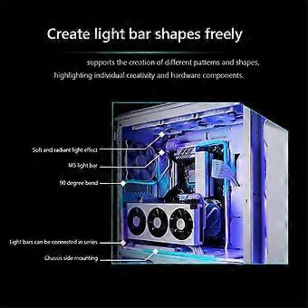 ARGB LED Valonauha 5V 3 PIN ARGB Aura Joustava LED Nauhavalo Neon Tietokonelamppu Nauhakoriste PC Kotelon Emolevylle